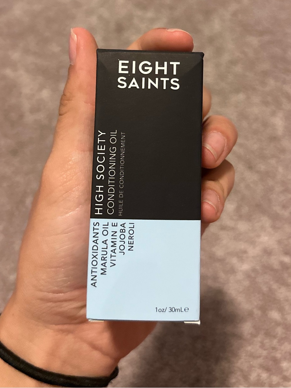 NEW unopened EIGHT SAINTS High Society Skin Conditioning Oil - 1 oz.